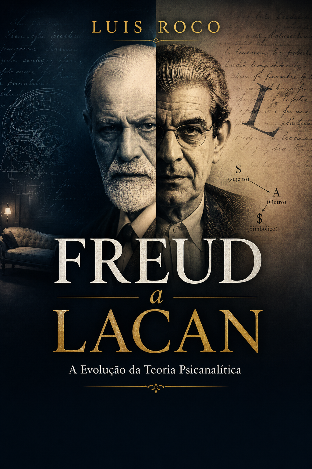 Capa do livro FREUD a LACAN — A Evolução da Teoria Psicanalítica, de Luis Roco