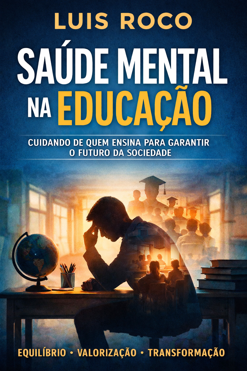 Capa do livro Saúde Mental na Educação, de Luis Roco